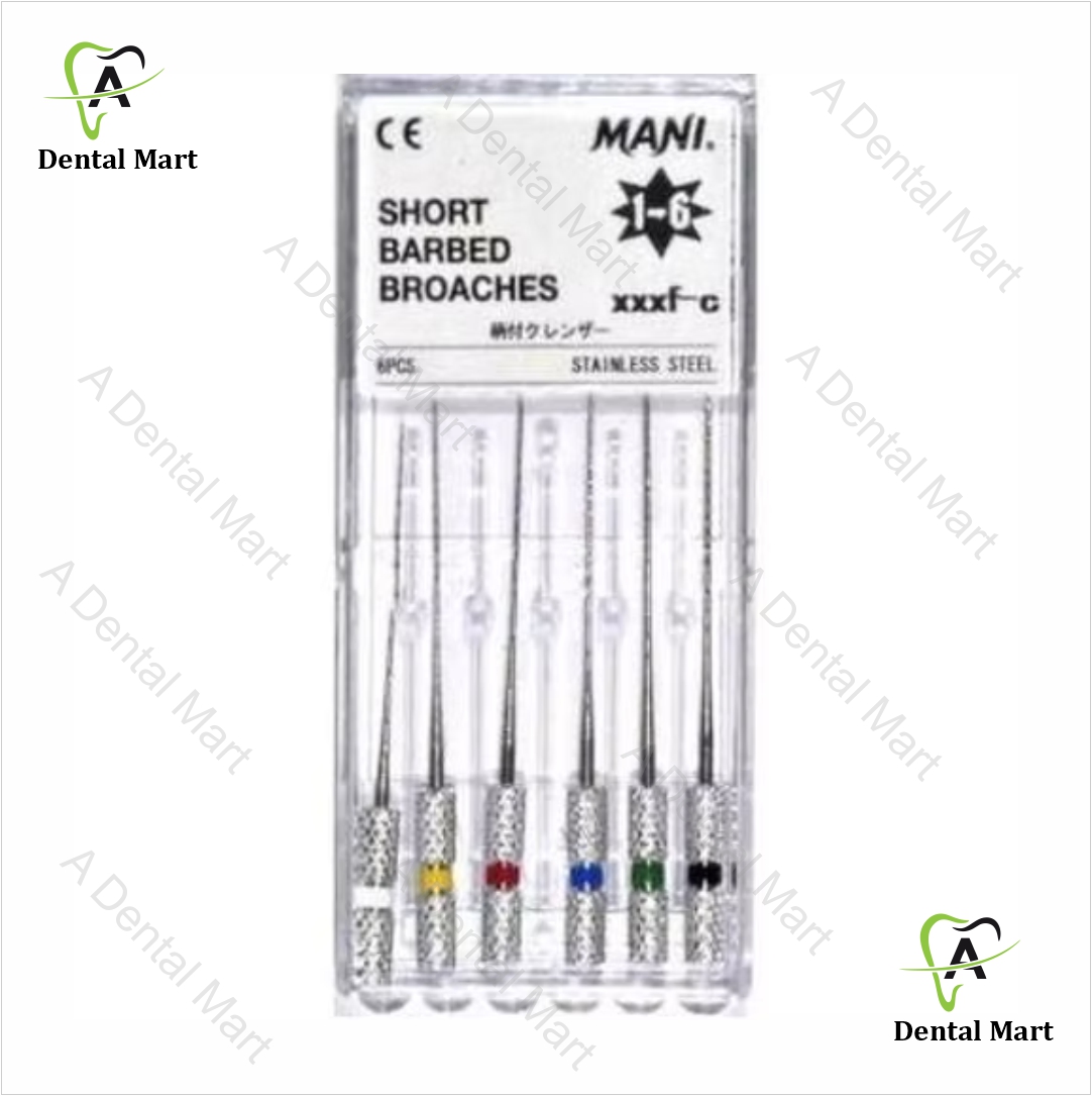 Mani Short Barbed Broaches